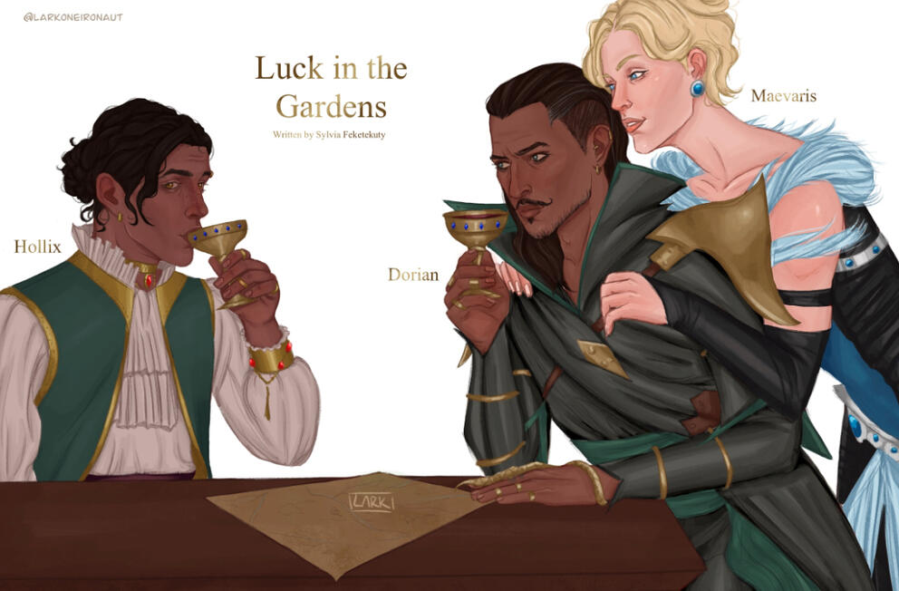 Luck in the Gardens - scene (Tevinter Nights)