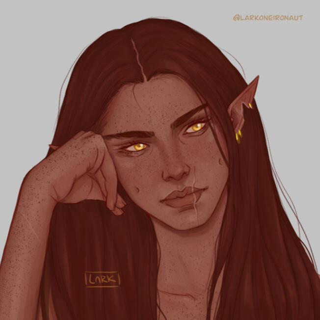 Ren Lavellan portrait (OC)