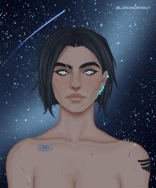 Commander Runa Shepard portrait